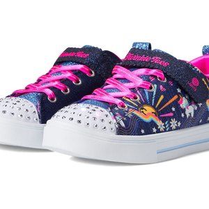 NWT Skechers Girl's Twinkle Toes Twinkle Sparks Unicorn Sunshine Sneakers-Size 2